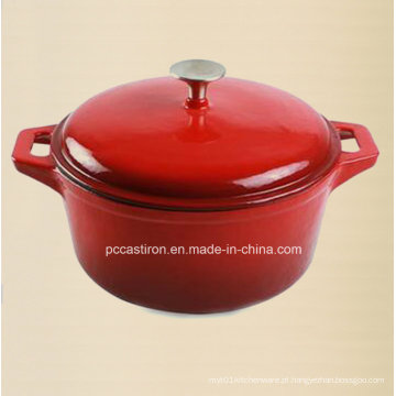 China Esmalte de Ferro Fundido Caçarola Pot 3.5L